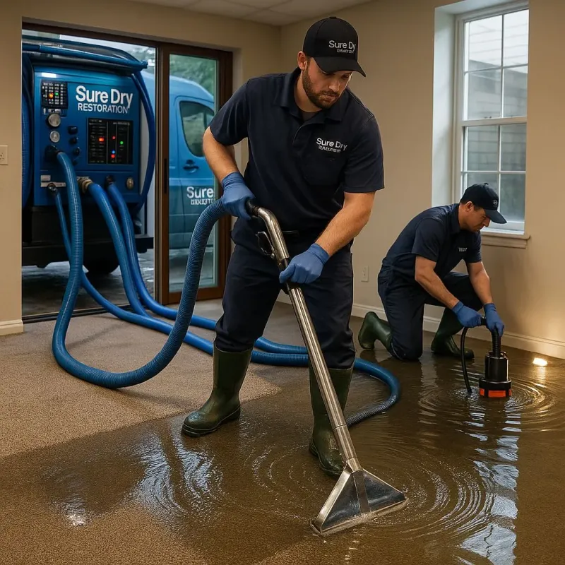 Water Extraction and Removal process in Trowbridge Park, MI